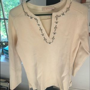 Tory Burch Embellished Sweater